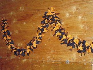 Fabric Halloween Garland