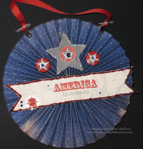 America Medallion Wall Hanging