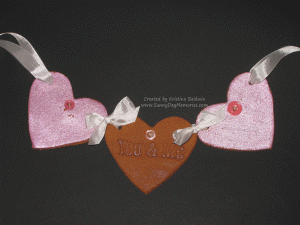 Heart Cinnamon Ornament Wall Hanging