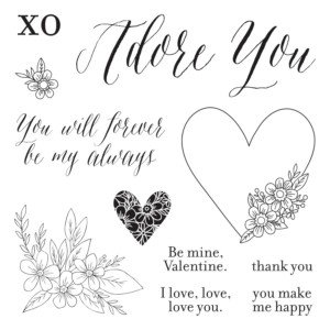 Adore You Stamp Set