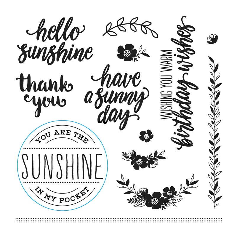 Sunny Thoughts February Stamp of the Month