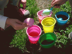 Making Easter Eggs