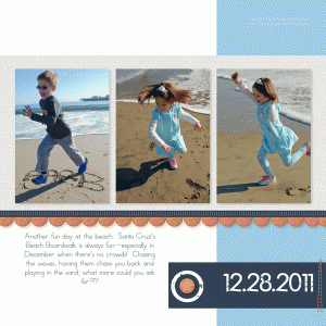 Best Day Studio J Layout Right Page