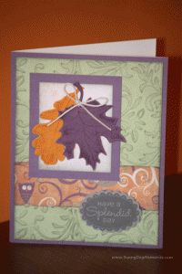 Fall Harvest Card