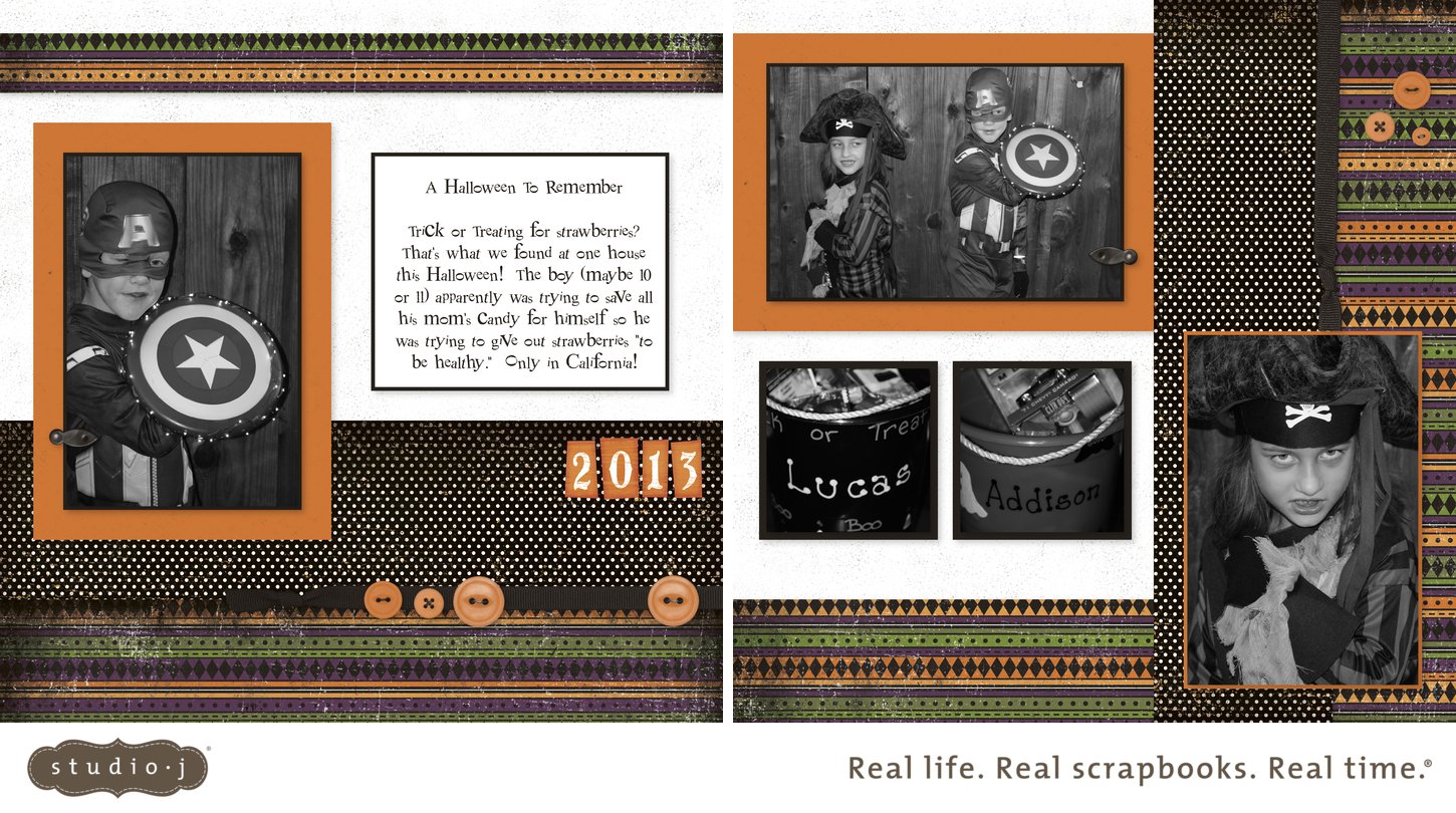 Halloween Studio J Layout