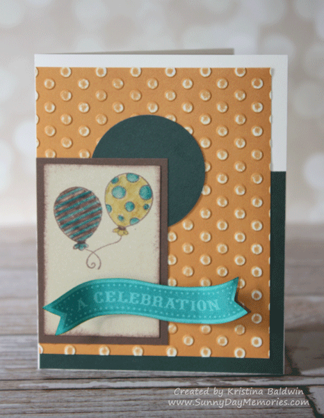 Birthday Embossed Card