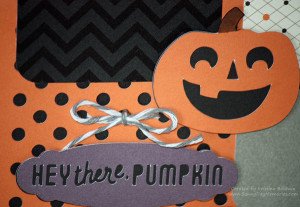 Closeup Cricut Artistry Halloween Card