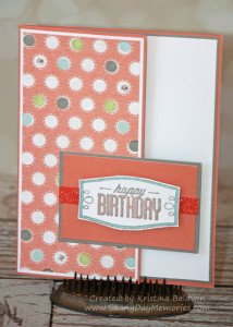 Framed SOTM Cricut Artistry Card