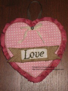 Sophia Heart Wall Hanging