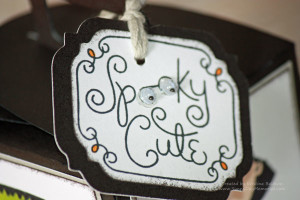 Spooky Cute Artfully Sent Tag