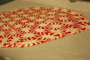 Melted Peppermint Platter