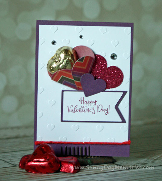 Beloved Bouquet Valentine's Heart Card