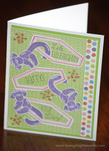 Monkeys Balloon Animals Card