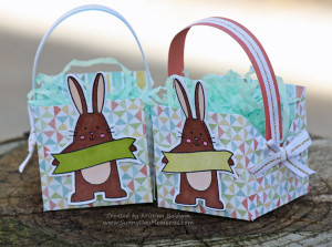 2 Spring Critter Easter Baskets