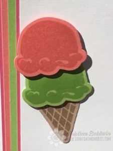 Close-up Carnival Fun Ice Cream Card