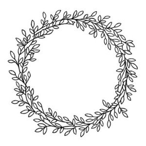 Wreath Stamp Set