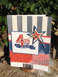 4th of July Card