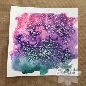 Dry Salt Watercolor Sample