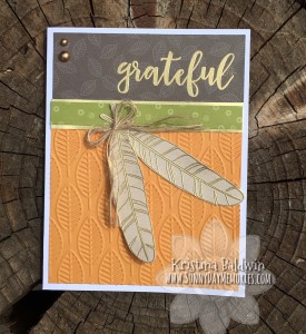 Grateful Feel So Blessed Card