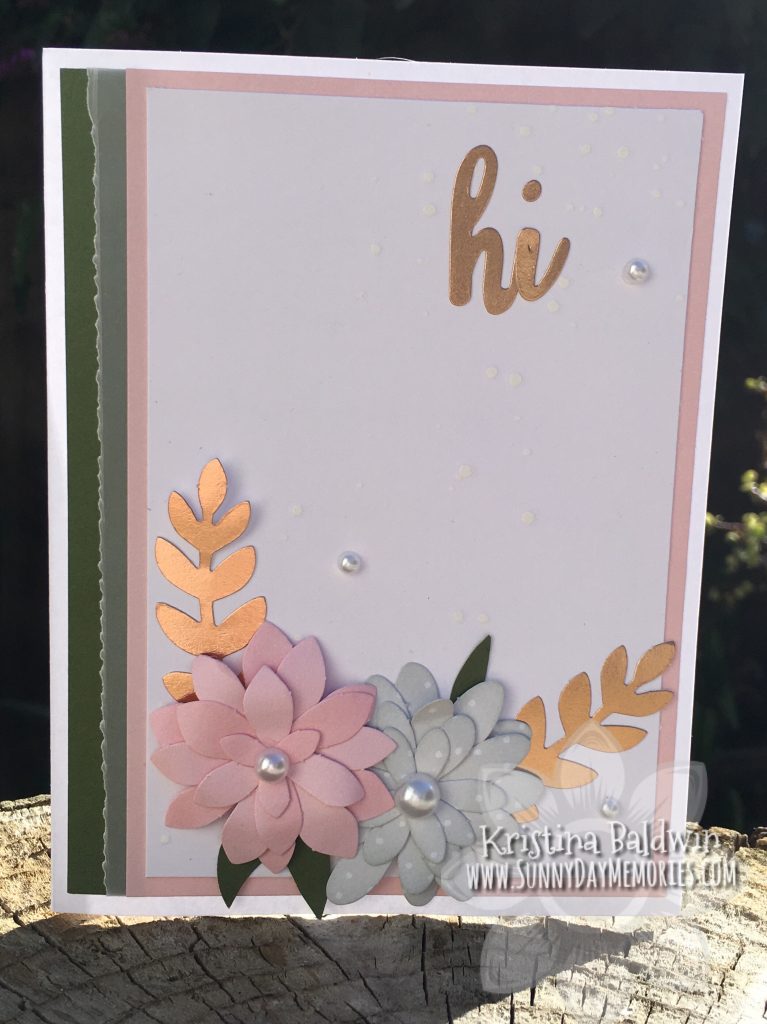 CTMH Love Letters Kit Card