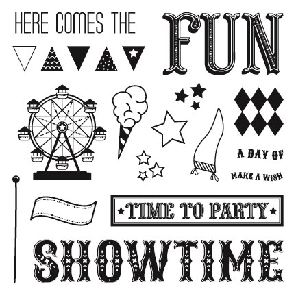 Showtime Stamp Set