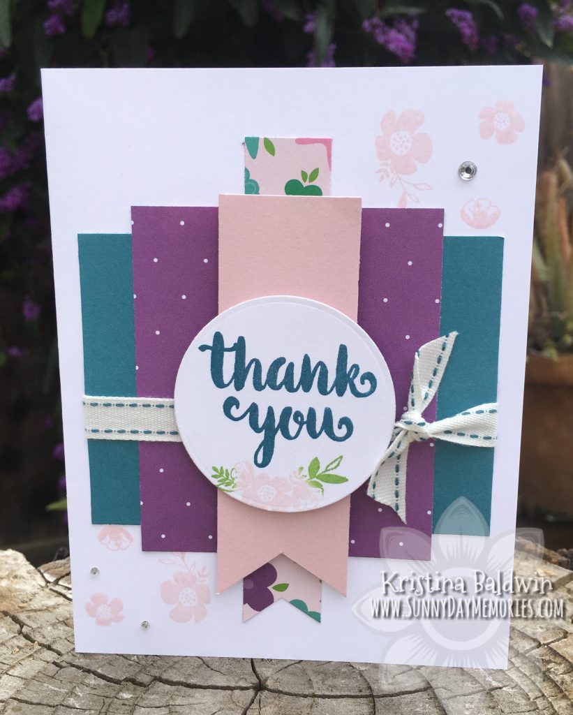 Sunny Thoughts Thank You Card