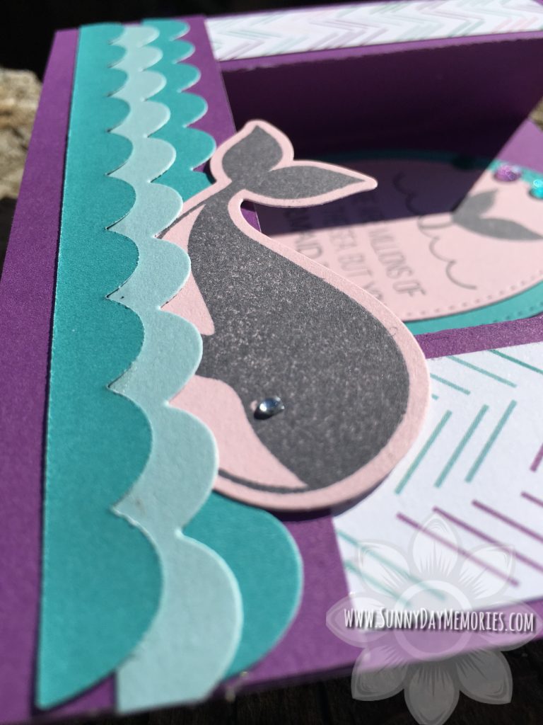 Close-up of Make Waves Card