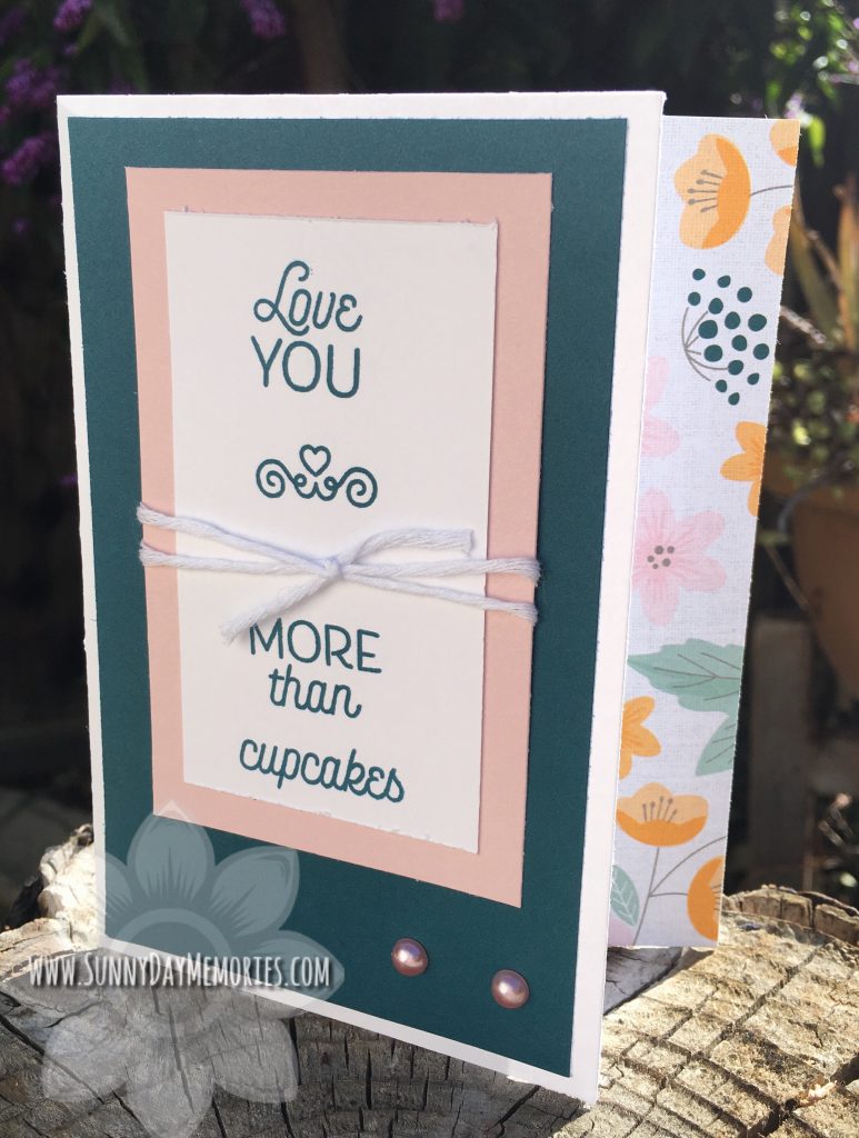 Love You More Than Cupcakes Card