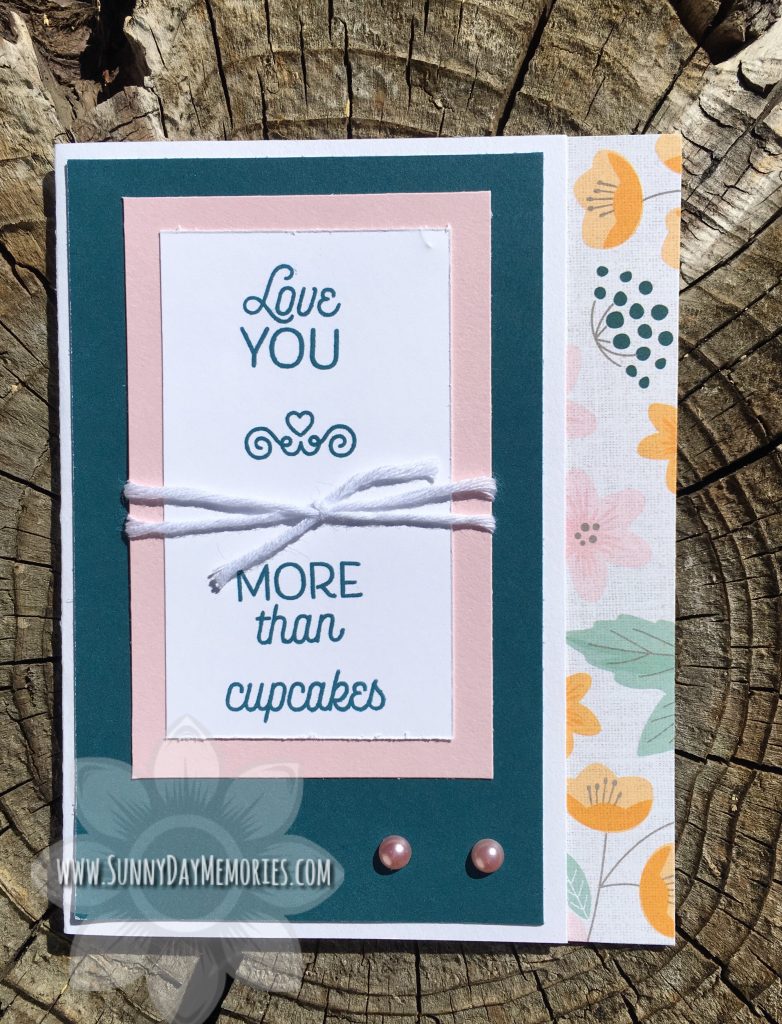 Love You More Than Cupcakes Card