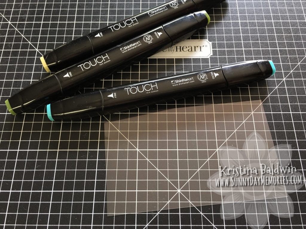 Supplies for Alcohol Marker Transfer Technique