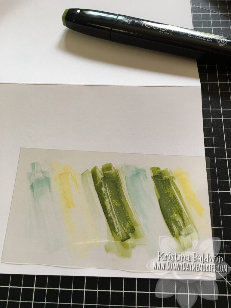 Step 2 Alcohol Marker Transfer Technique