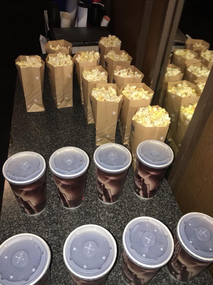 Theater Popcorn & Drinks