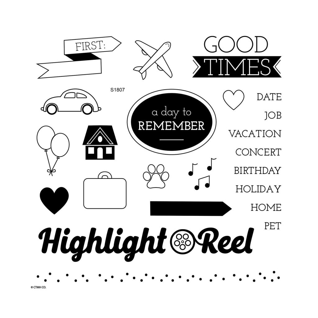 July CTMH Stamp of the Month Highlight Reel