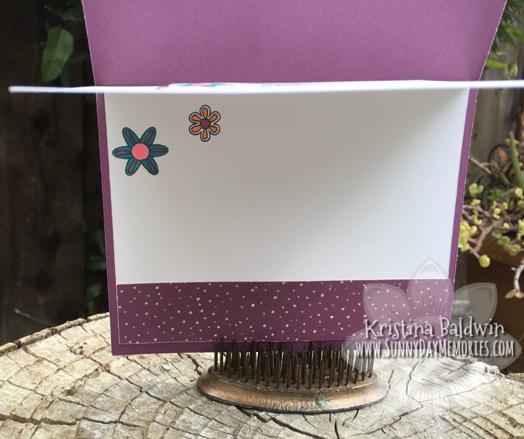 Friends Double Flap Inside of Card