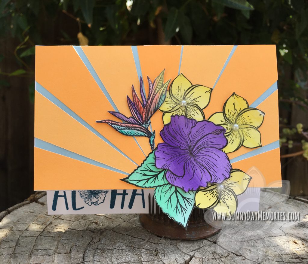 Aloha Sunbeam Card