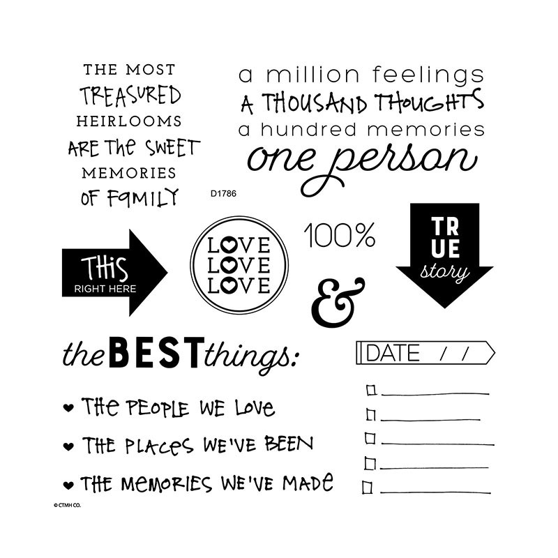 Quotable Words Stamp Set