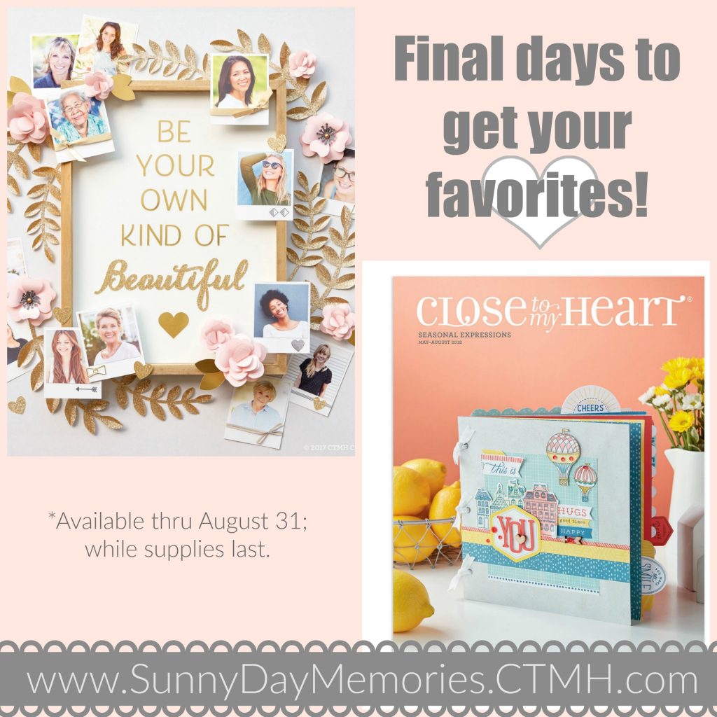 Final Days for CTMH Products