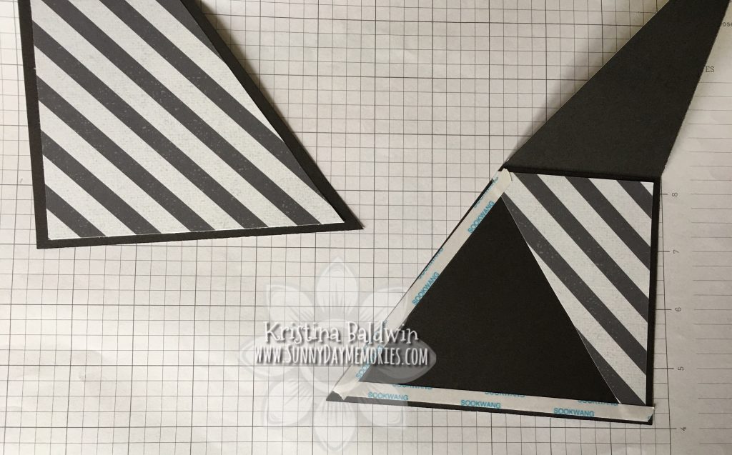 Double Triangle Pocket Card Step 6