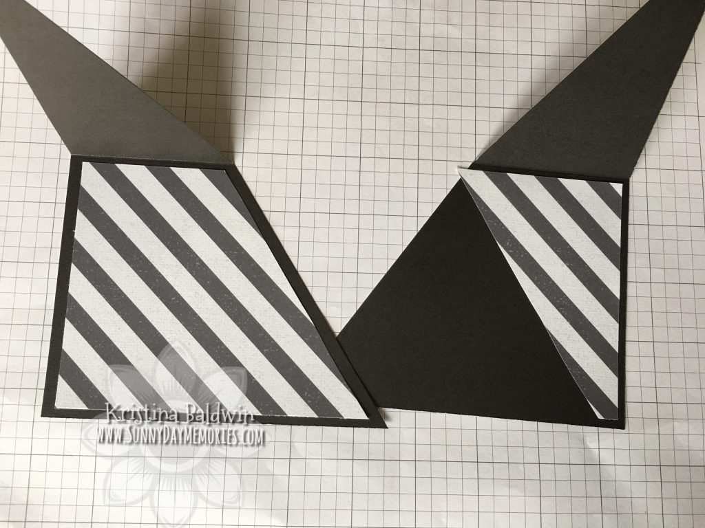 Double Triangle Pocket Card Step 5