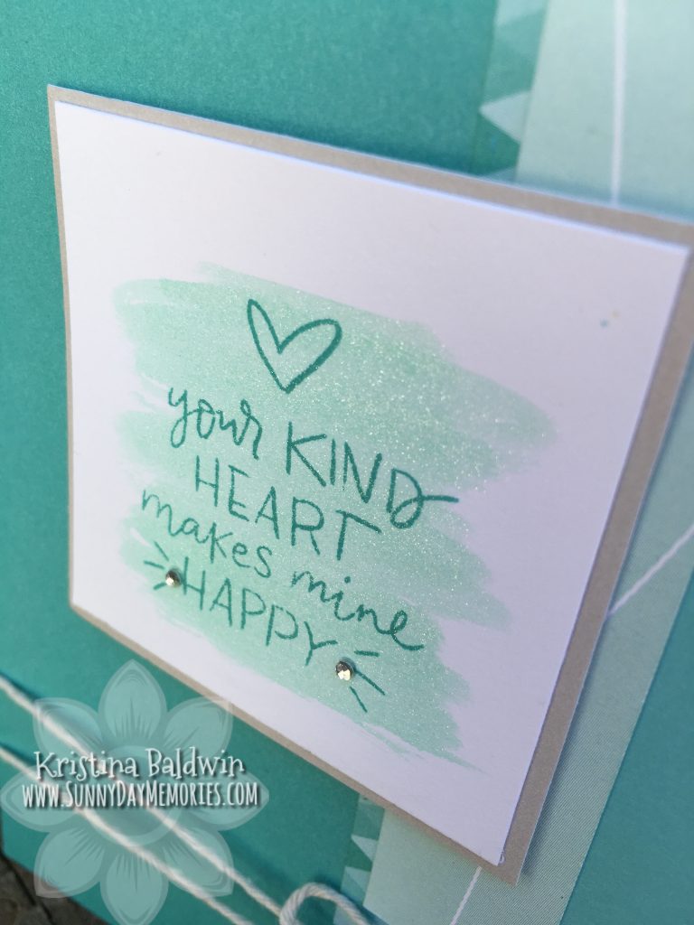 Close-up Kind Heart Card