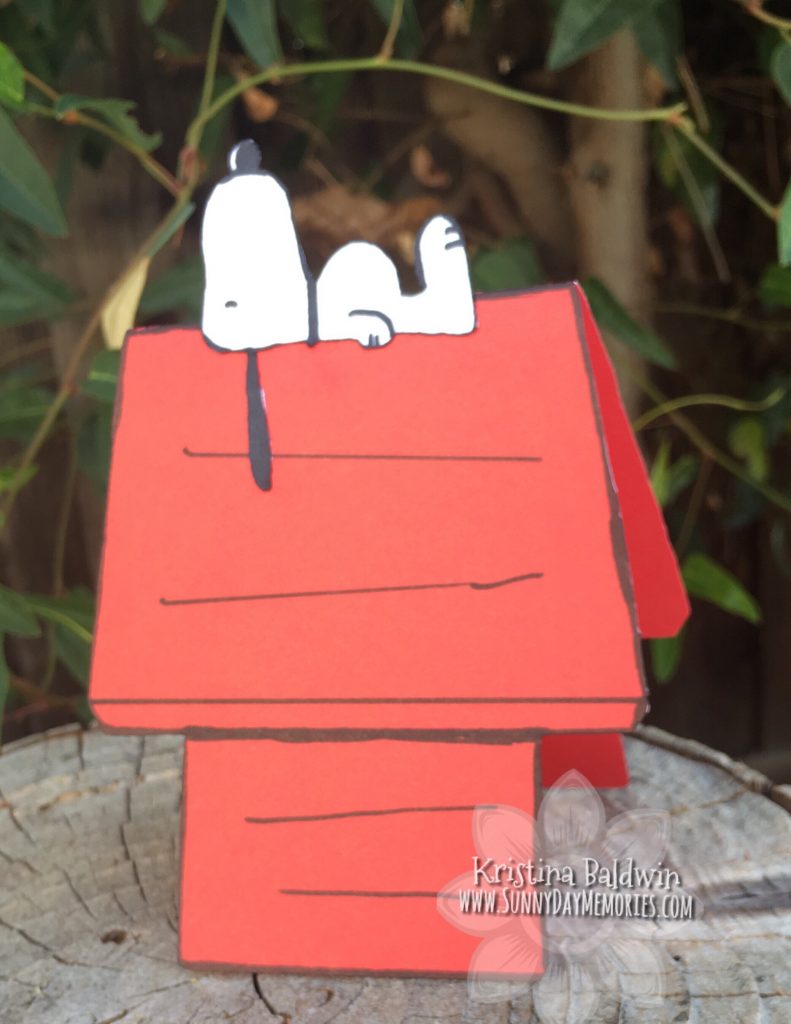 Snoopy Doghouse Card 