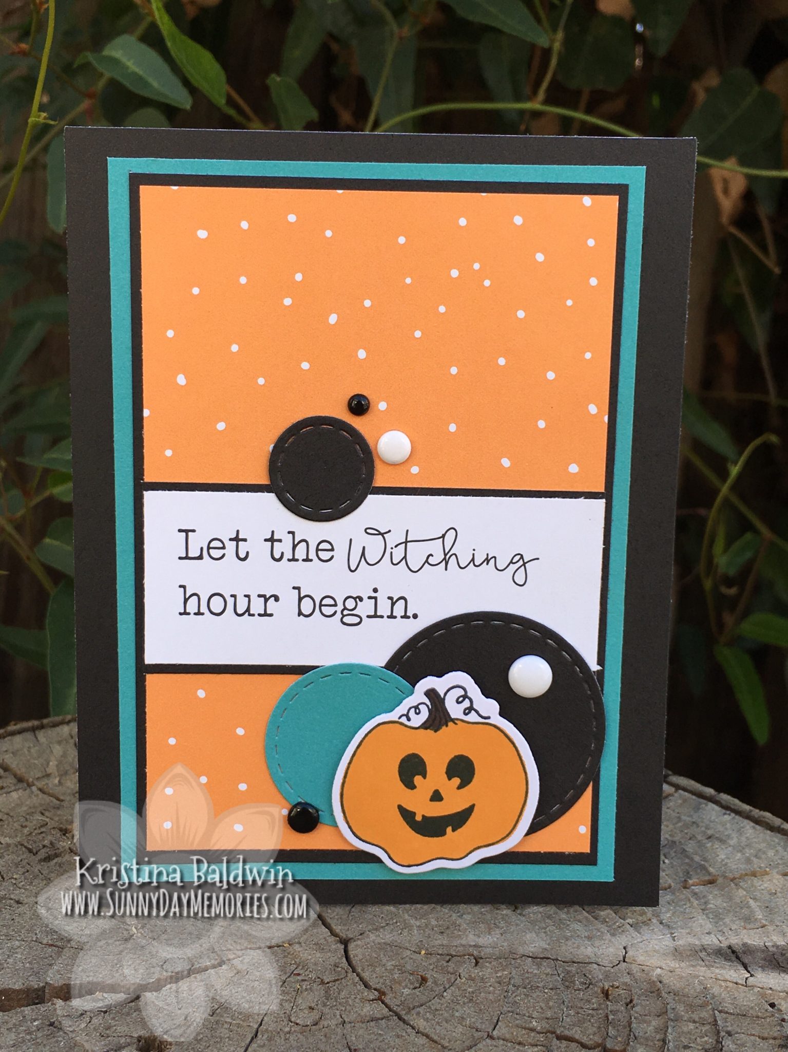 Witching Hour Halloween Card