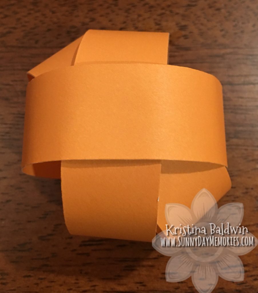 Step 4 Making Paper Pumpkin