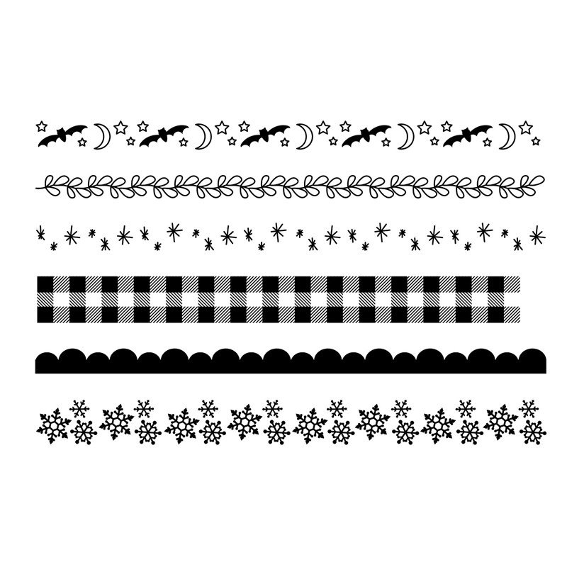 Holiday Borders Stamp Set