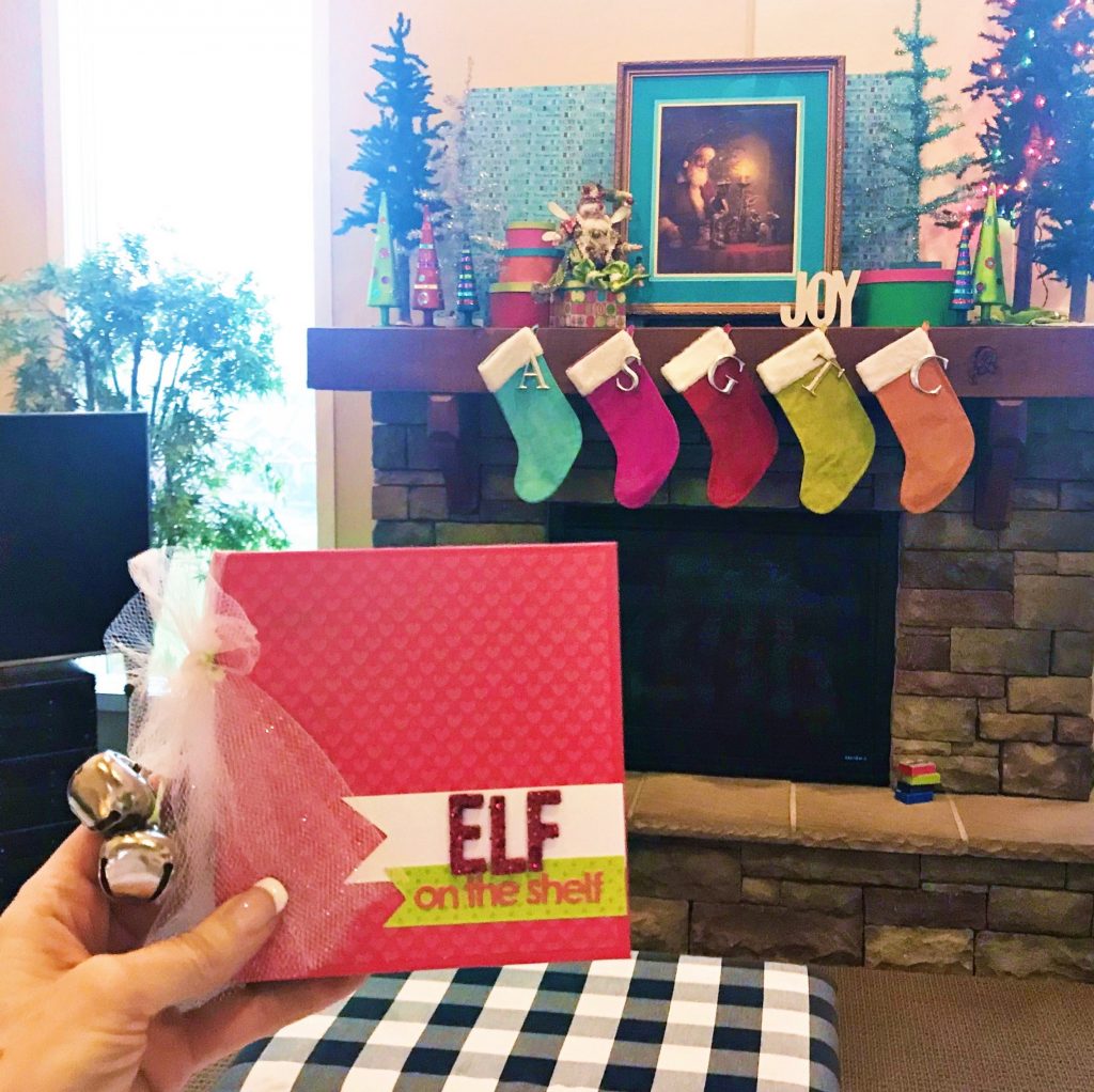 Stacy Julian's Elf on the Shelf Scrapbook