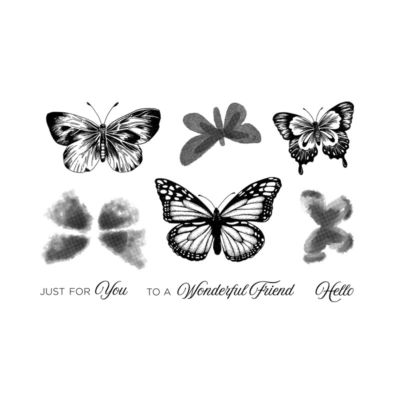 Butterfly Friendship Stamp Set