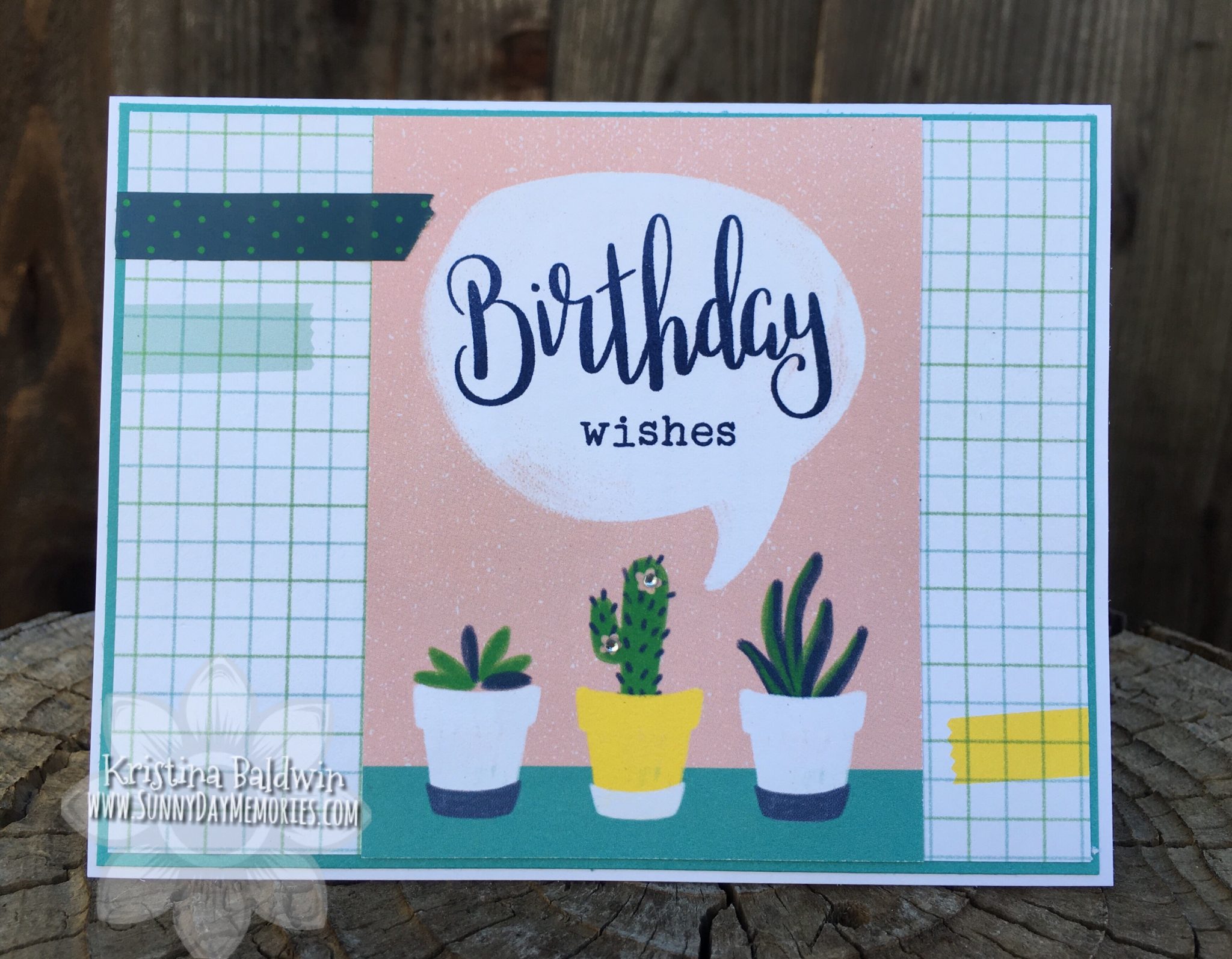 Birthday Wishes PML Card