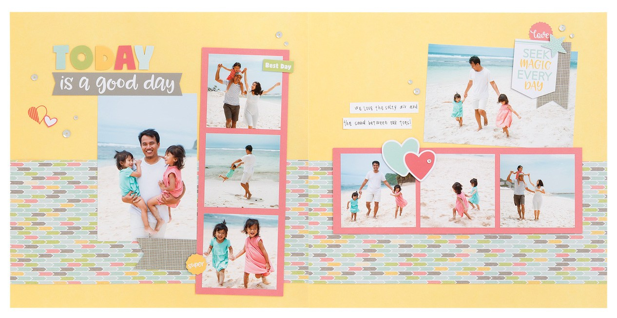 CTMH Zoe Good Day Layout