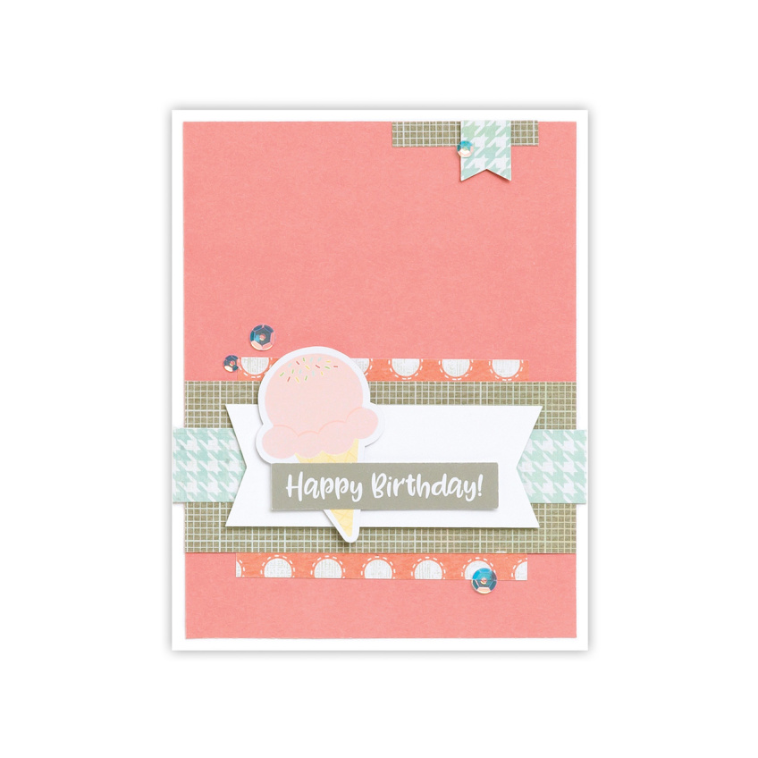 CTMH Zoe Happy Birthday Card