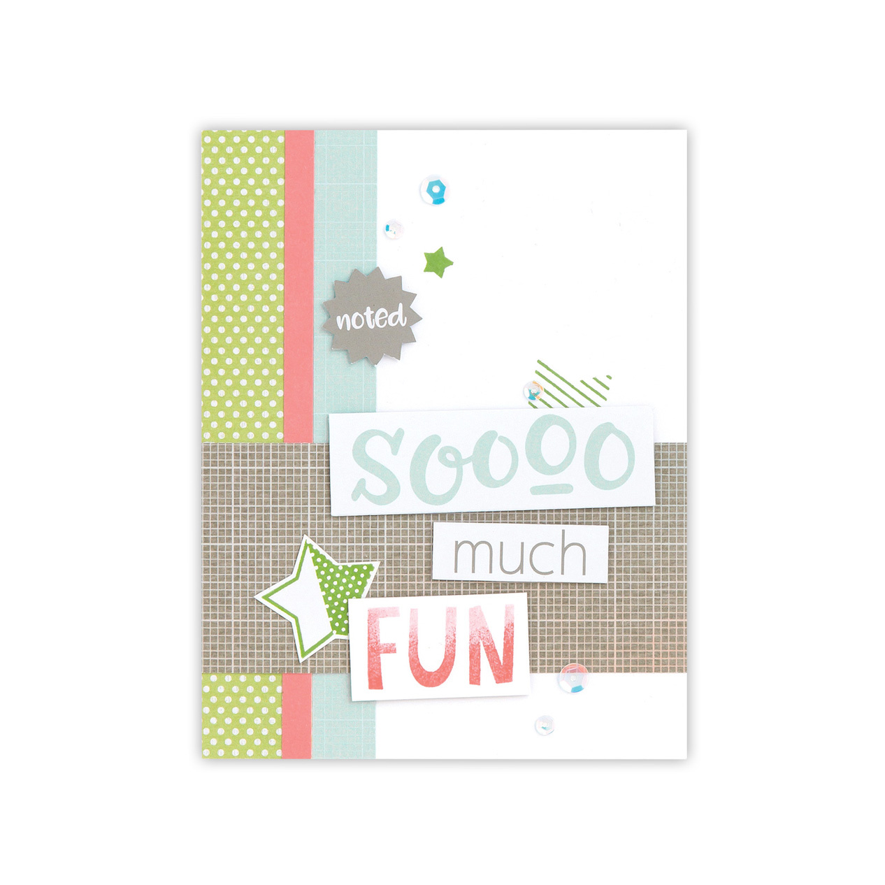 CTMH Zoe So Much Fun Card